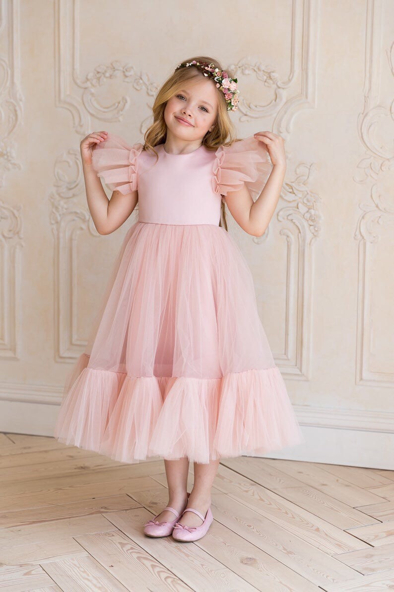 Váy bé gái ALBERKIDS công chúa TRẮNG 3 tầng điệu đà xinh xắn cho trẻ em  2,3,4,5,6,7,8,9,10 tuổi[V42] | Lazada.vn