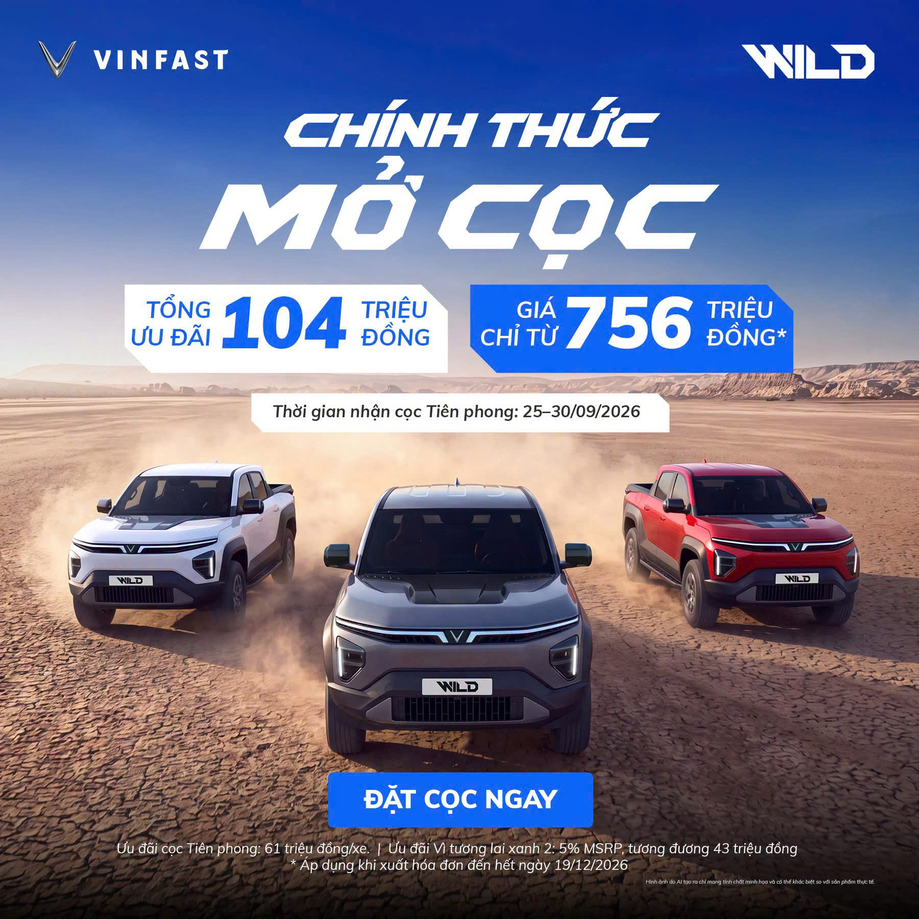 VinFast VF Wild - Chất của người dẫn đầu