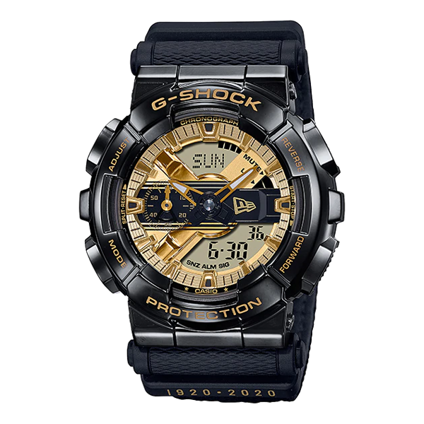 LIMITED EDITION] G-SHOCK x NEW ERA GM-110NE-1A | 100th Anniversary |  GM-110NE-
