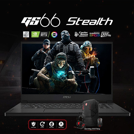 Đánh giá laptop gaming MSI GS66 Stealth