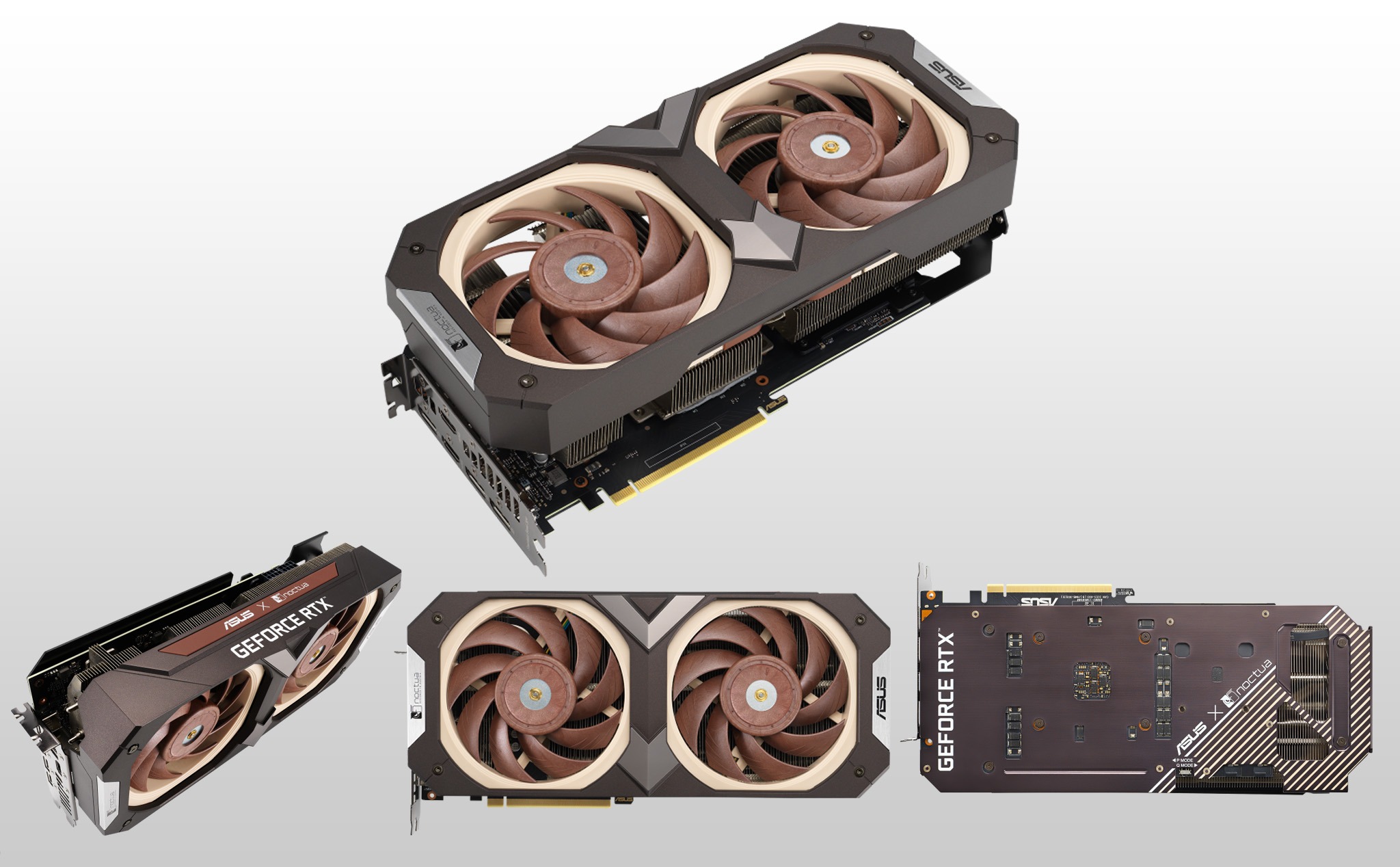 Asus x Noctua RTX 3070: Màn kết hợp bất ngờ từ hai thương hiệu lớn của làng phần cứng PC