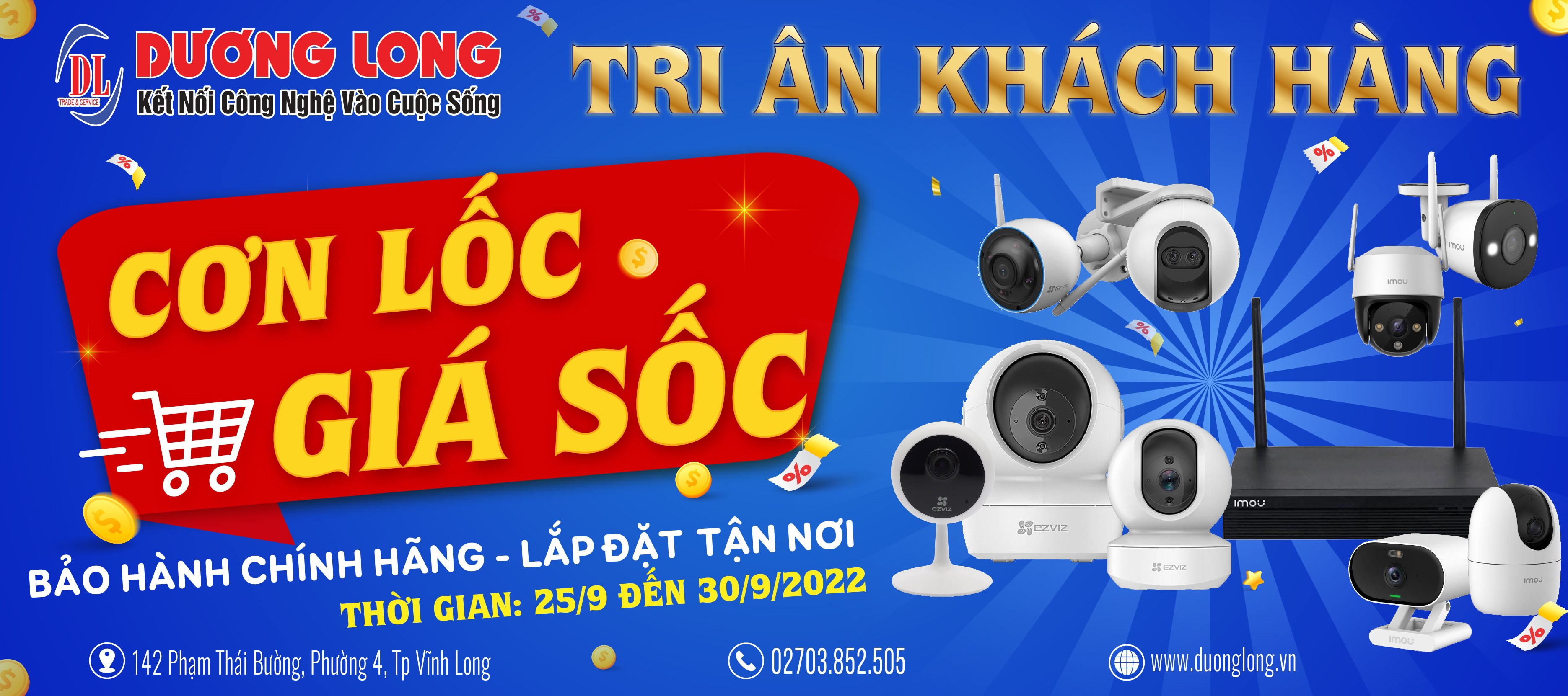 CƠN LỐC CAMERA GIÁ SỐC TRI ÂN KHÁCH HÀNG