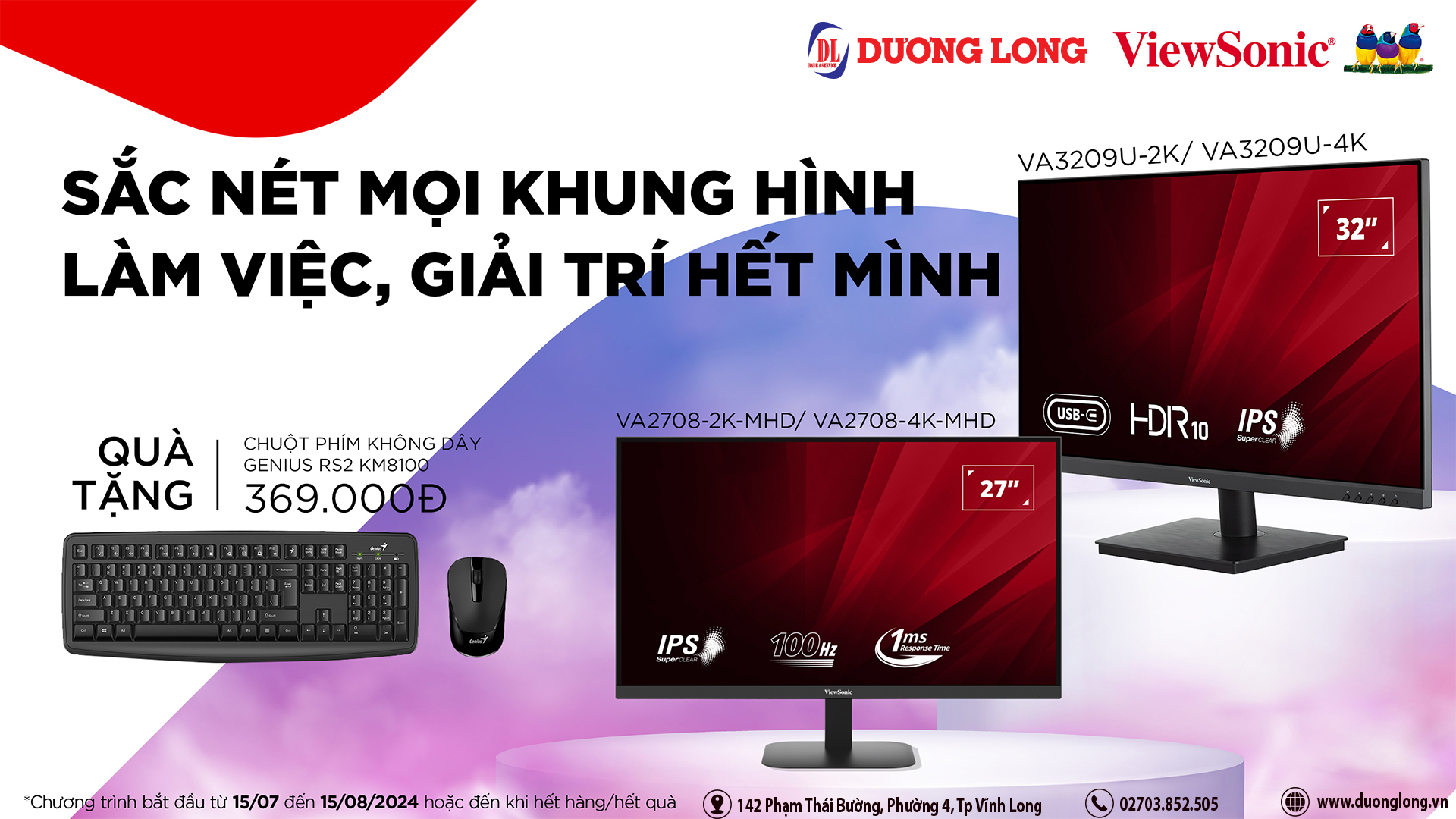 SẮC NÉT MỌI KHUNG HÌNH - LÀM VIỆC, GIẢI TRÍ HẾT MÌNH