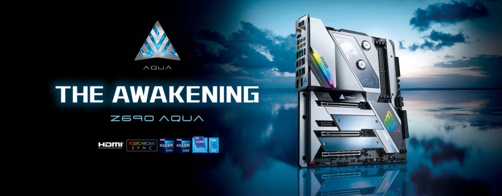 ASRock ra mắt 2 mẫu bo mạch chủ Z690 Aqua tích hợp tản nước