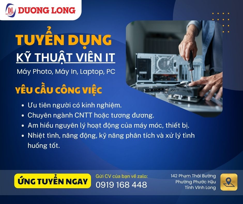 Nhân viên kỹ thuật - IT
