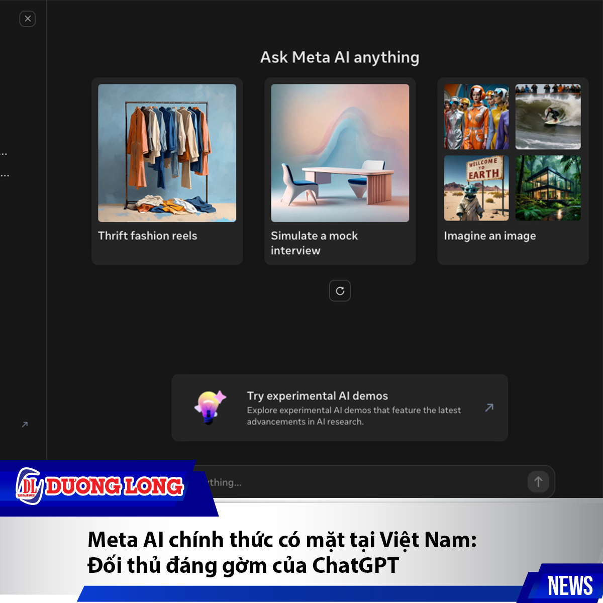 Meta AI chính thức cho người dùng Việt Nam trải nghiệm miễn phí