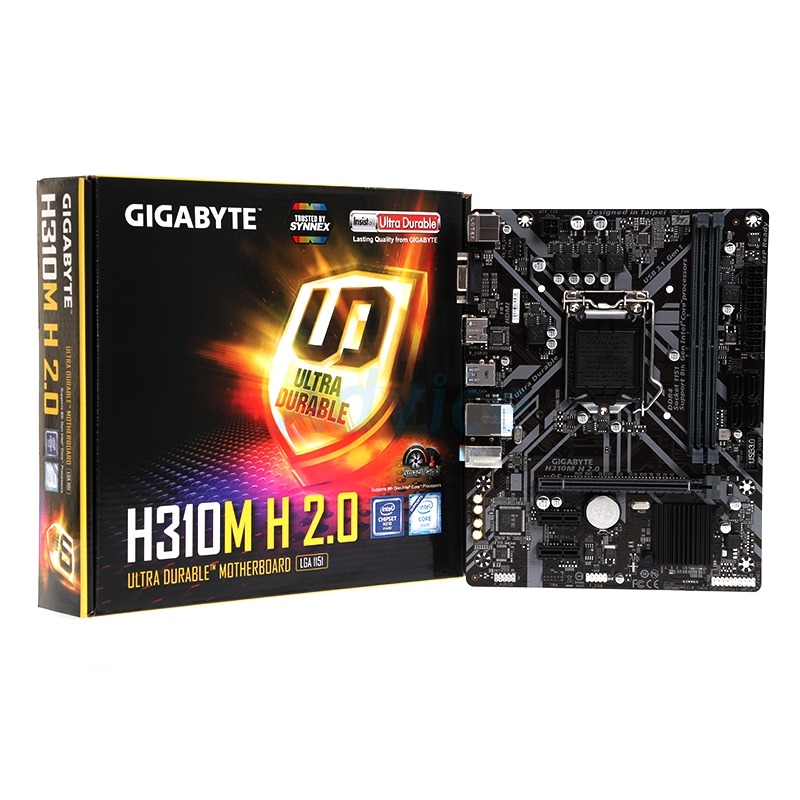 Main Gigabyte H310M-H Chipset IntelH310/ Socket LGA1151/ VGA - SpeedCOM