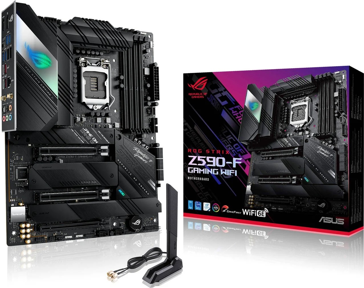 Mainboard ASUS ROG STRIX Z590-F GAMING WIFI - Main Image