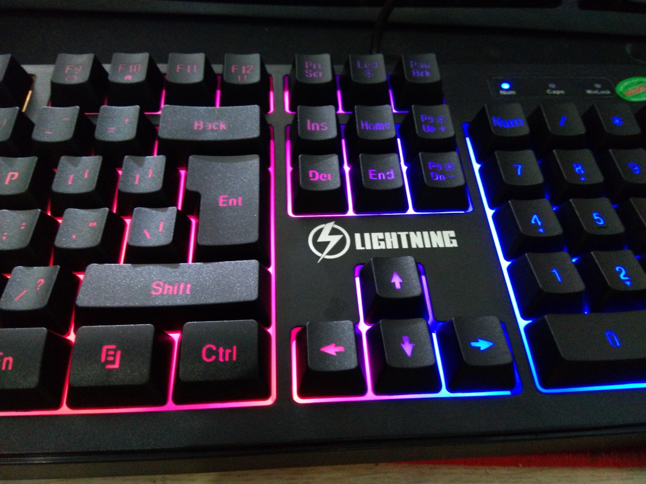 BÀN PHÍM GIẢ CƠ chính hãng LIGHTNING AD7700 - LED | Máy tính bàn, Laptop, Camera, Máy in, Thiết bị văn phòng, Linh kiện máy tính