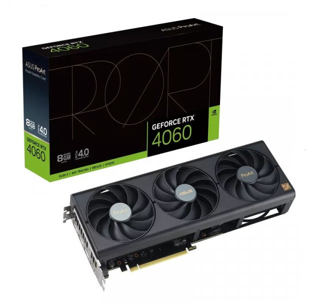 VGA ASUS ProArt GeForce RTX 4060 8GB GDDR6