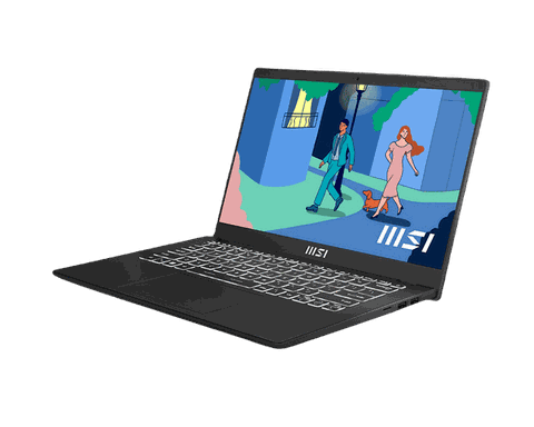 Laptop MSI Modern 14 C7M 220VN CPU R5-7530U RAM 8GB LPDDR4 SSD 512GB  PCIe VGA Onboard FHD IPS Win11