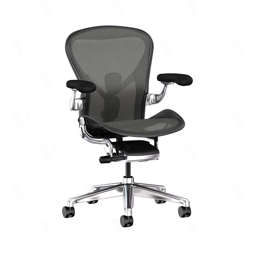 GHẾ HERMAN MILLER AERON, SIZE B KHUNG NHÔM1