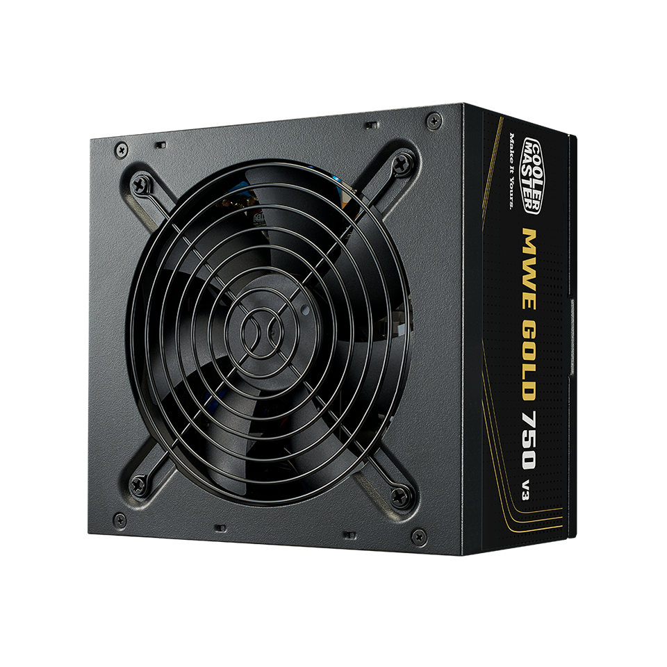 Nguồn máy tính Cooler Master MWE Gold 750 V3 NM FR - 750W (80 Plus Gold/ATX3.1) Non Modular