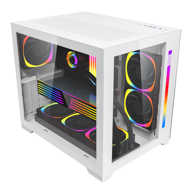 VỎ CASE 1ST PLAYER SP7 RGB (White) không Fan