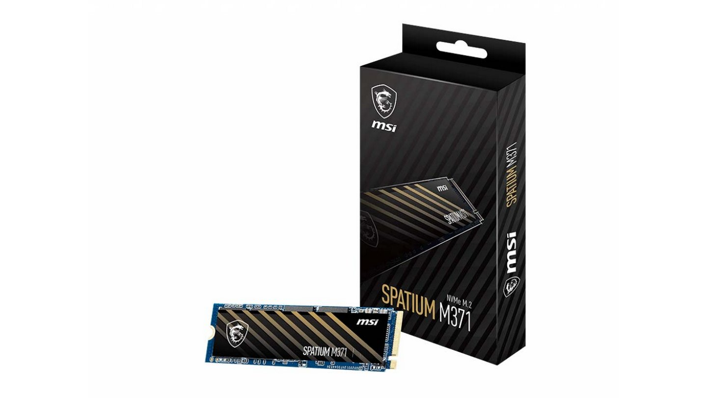 Ổ cứng SSD MSI SPATIUM M371 NVMe M.2 500GB PCIe Gen 3.0x4
