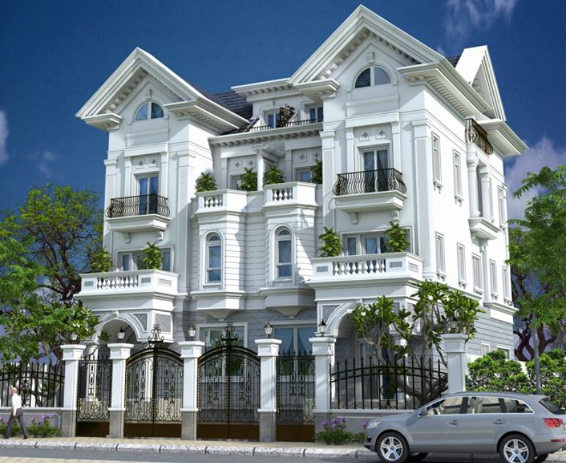 Thiết kế biệt thự song lập siêu đẹp đốn tim mọi gia chủ