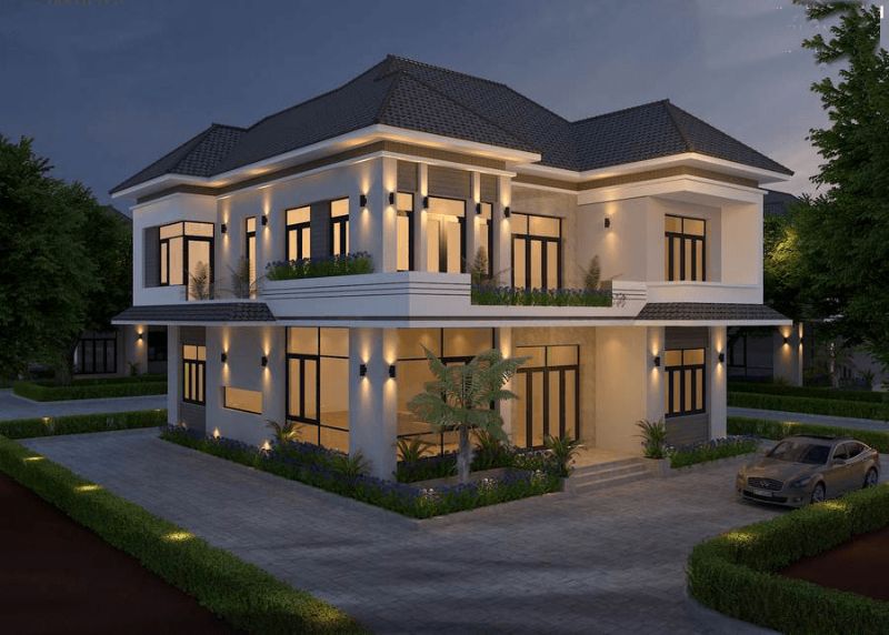 25 Mẫu Nhà Vườn 200m2 Đẹp Khiến Bạn Không Thể Rời Mắt