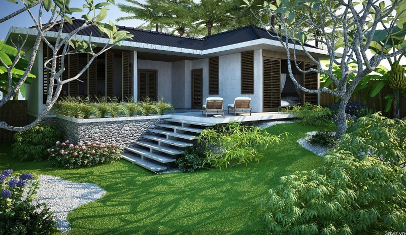 10 Mẫu thiết kế villa 300m2 đẹp sang trọng và cuốn hút nhất