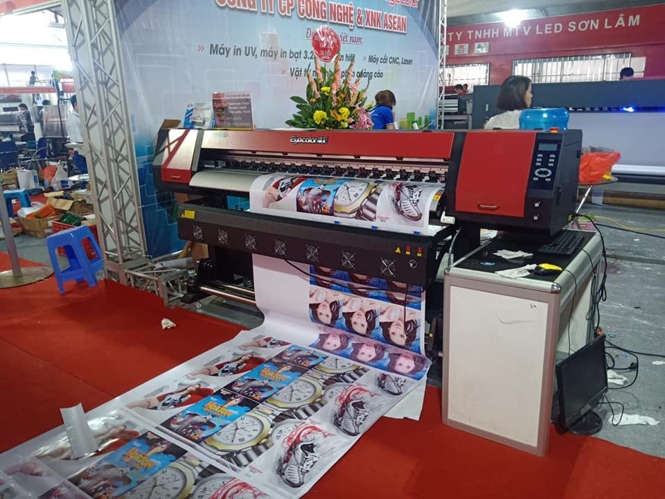 Máy in decal nhựa giá tốt