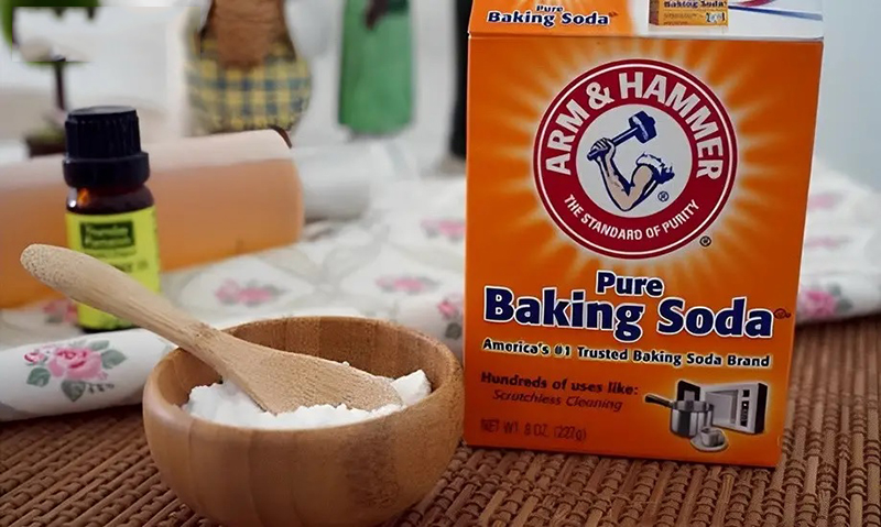 Cách tẩy mực in chuyển nhiệt trên áo bằng baking soda
