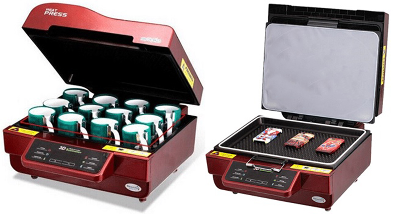 Máy in chuyển nhiệt cốc 3D