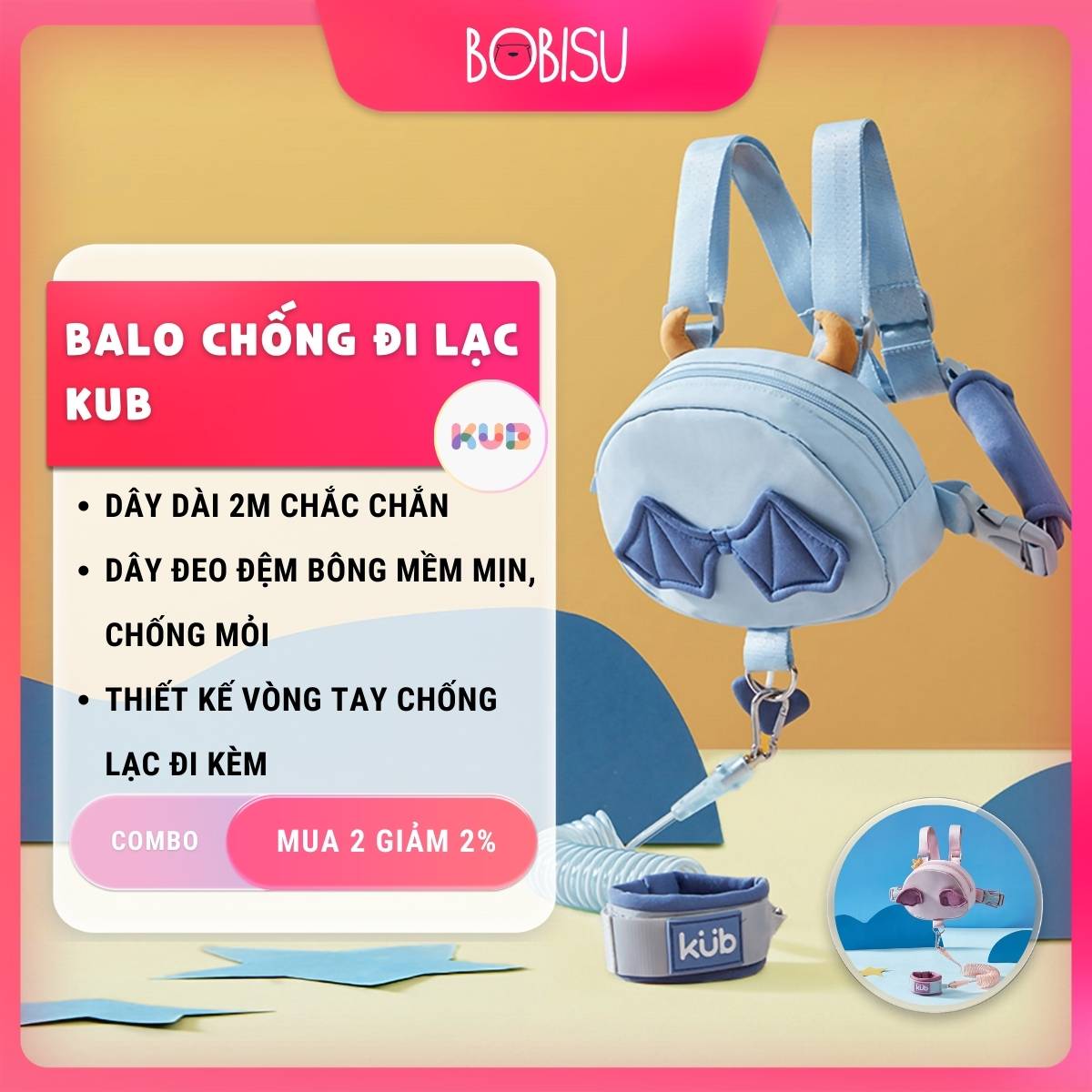 Balo chống đi lạc | KUB