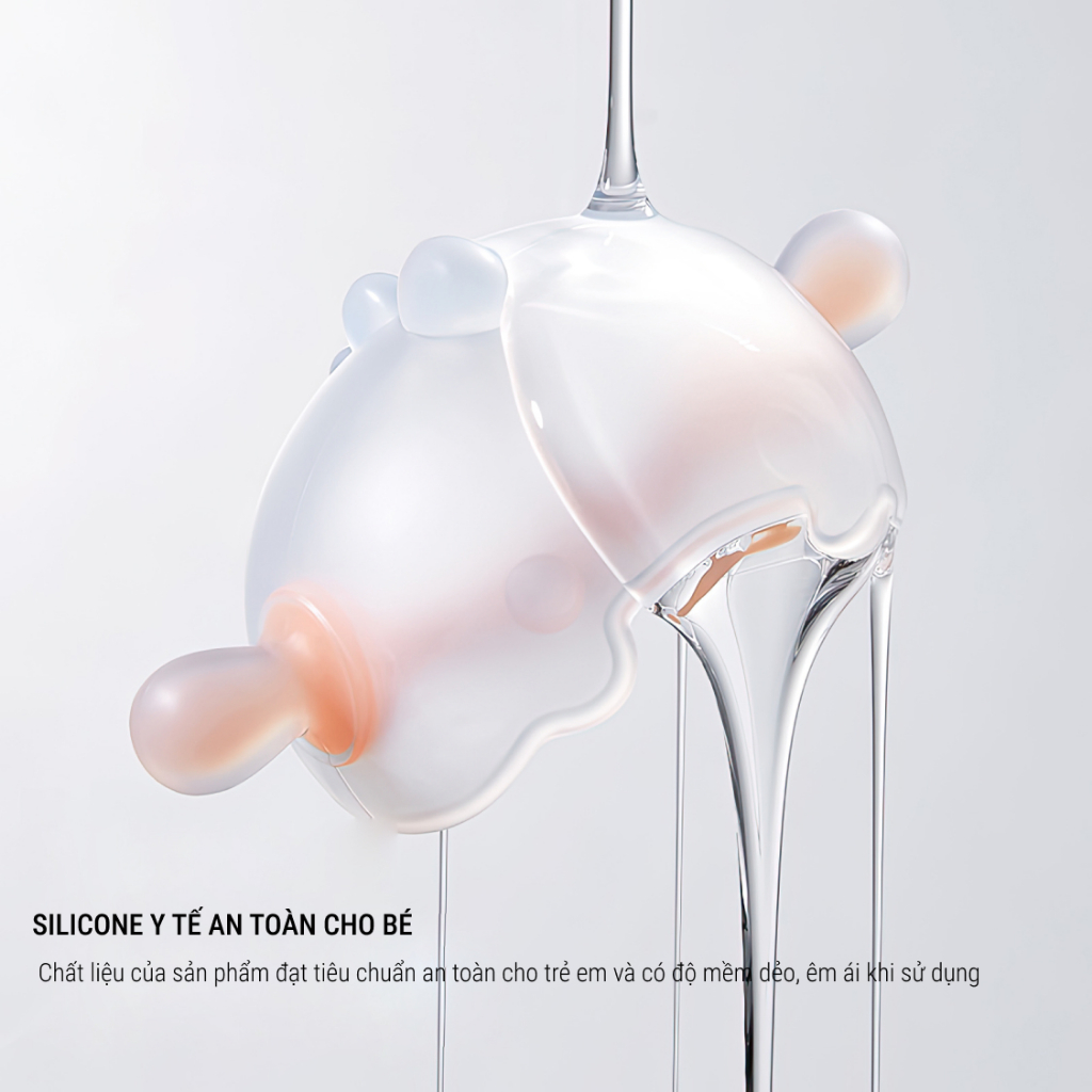 KUB | Gặm Nướu Cho Bé Dạng Đeo Tay Bằng Silicon Kháng Khuẩn, Mềm Mại [Tặng Kèm Gặm Nướu Sư Tử]