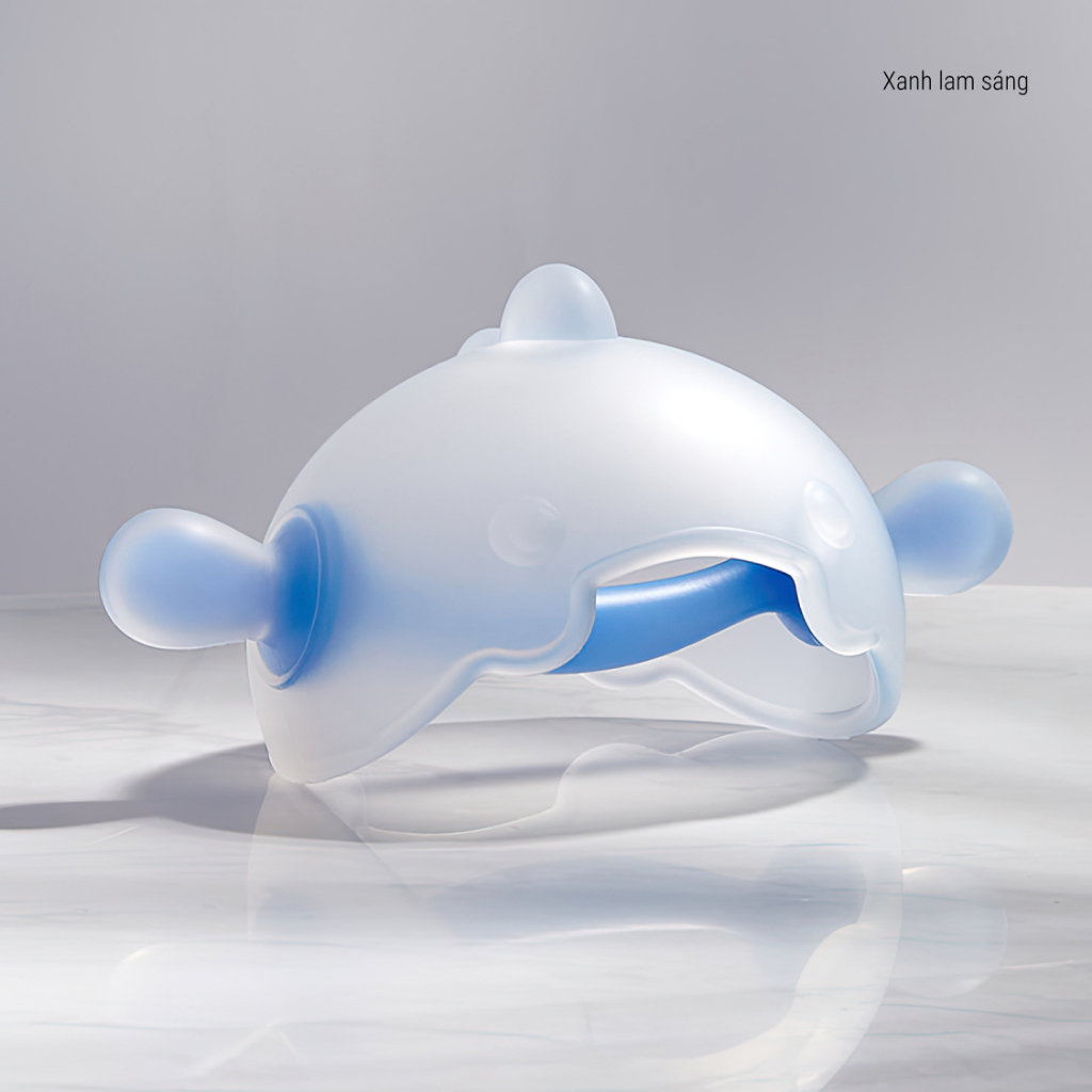KUB | Gặm Nướu Cho Bé Dạng Đeo Tay Bằng Silicon Kháng Khuẩn, Mềm Mại [Tặng Kèm Gặm Nướu Sư Tử]