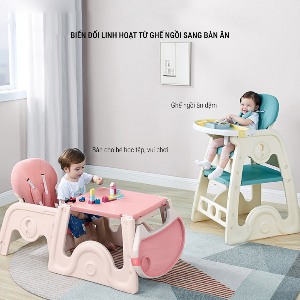 KUB | Bộ Bàn Ghế Xếp Gọn Đa Năng 2 Trong 1, Thiết Kế Thông Minh