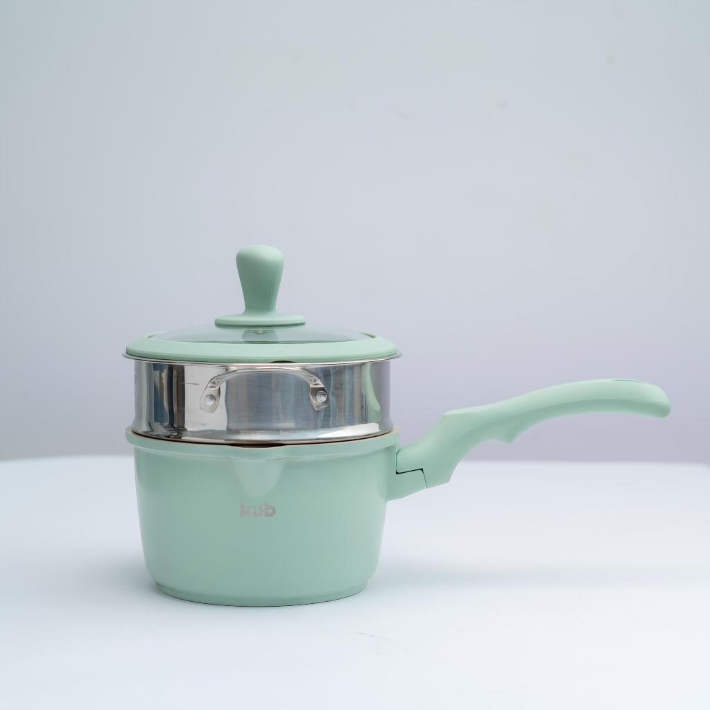KUB | Bộ Nồi Và Chảo Chống Dính Vân Đá Maifan Cao Cấp [Tặng Khay Trữ Silicon KUB]