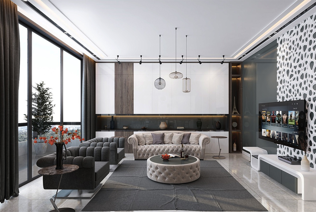 mẫu thiết kế nội thất chung cư 3