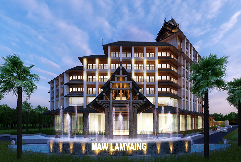 Mẫu thiết kế khách sạn đẹp 