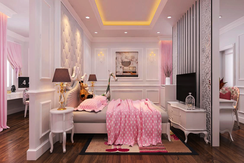 mẫu thiết kế nội thất phòng ngủ đẹp 4