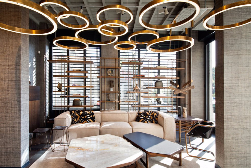 mẫu thiết kế nội thất showroom 9