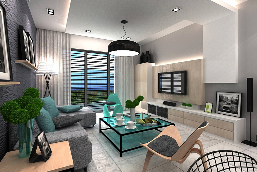 mẫu thiết kế nội thất chung cư 6