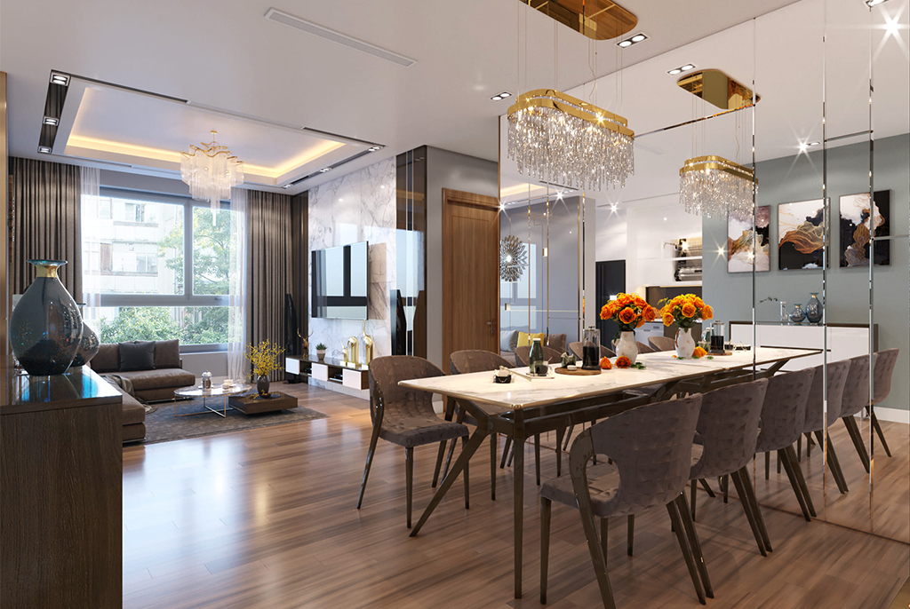 mẫu thiết kế nội thất chung cư 8