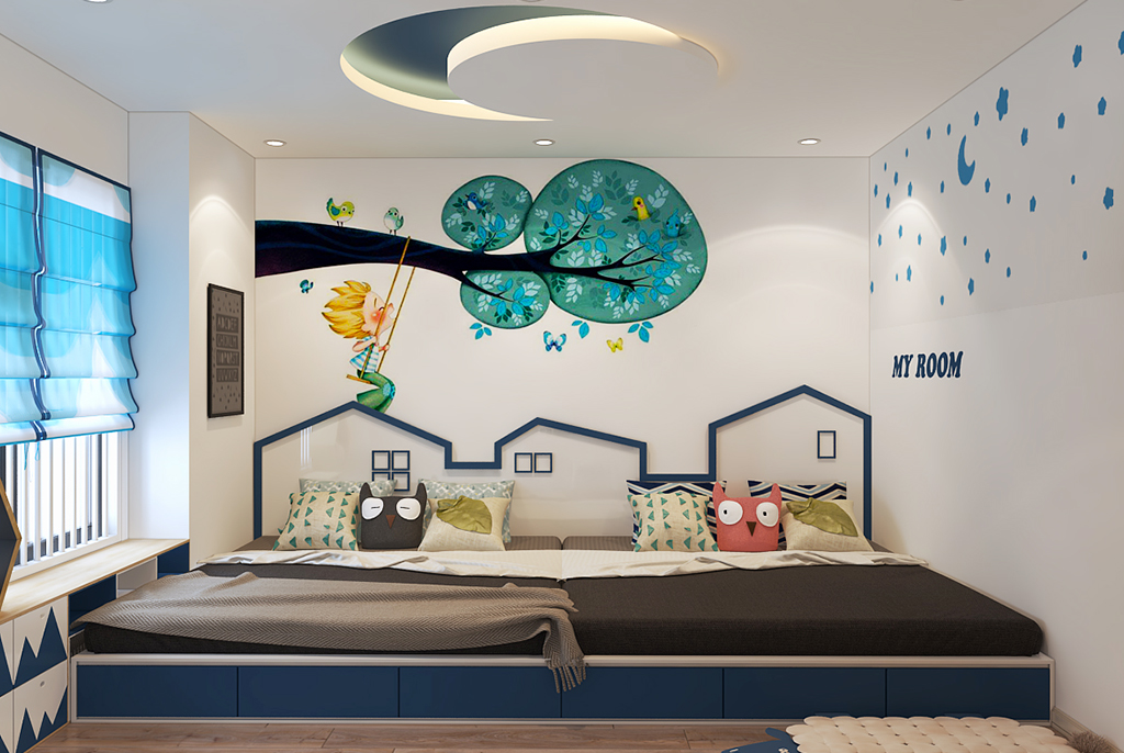 mẫu thiết kế nội thất phòng ngủ đẹp 5