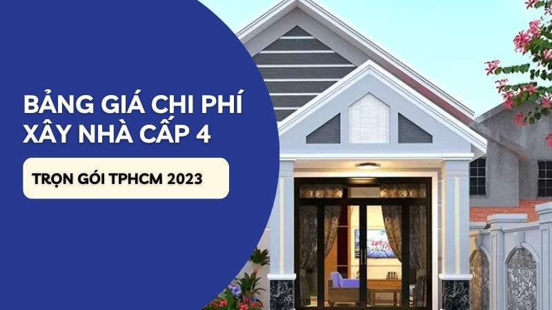 Bảng giá chi phí xây nhà cấp 4