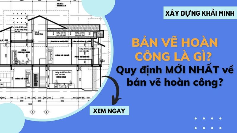 bản vẽ hoàn công là gì