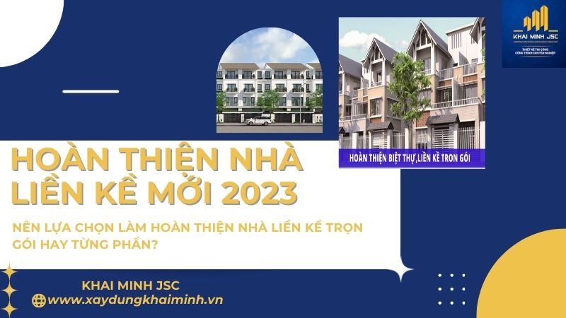 báo giá hoàn thiện nhà xây thô