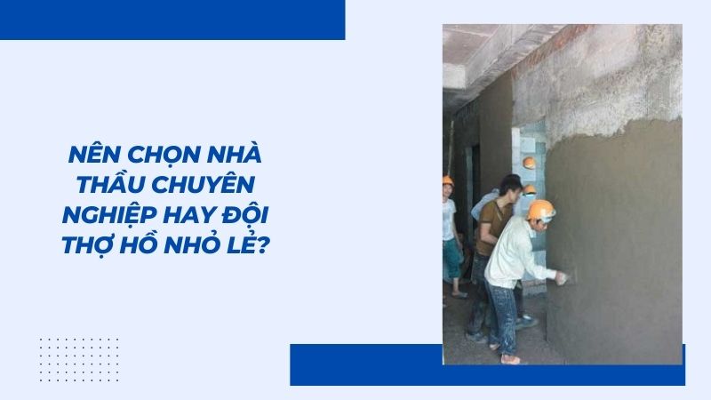 báo giá hoàn thiện nhà xây thô