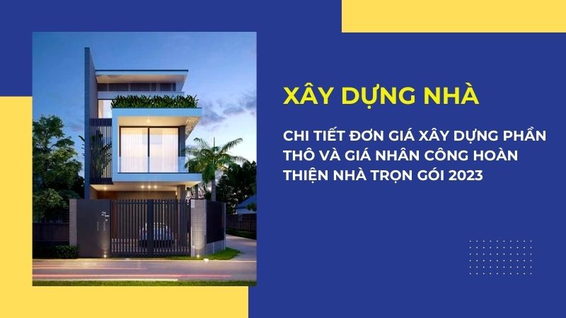 báo giá phần thô và nhân công hoàn thiện