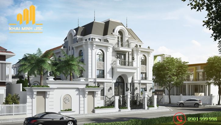  Thi công xây dựng biệt thự trọn gói