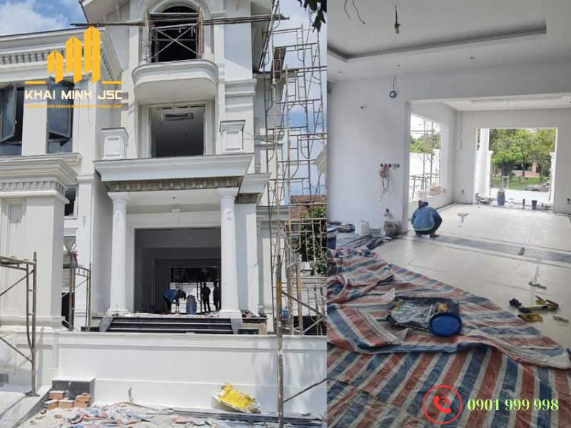  Đơn vị thi công uy tín đảm bảo tiến độ thi công