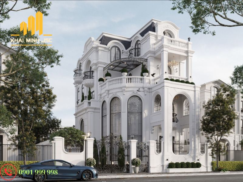 Thi công xây dựng biệt thự trọn gói tại Khải Minh