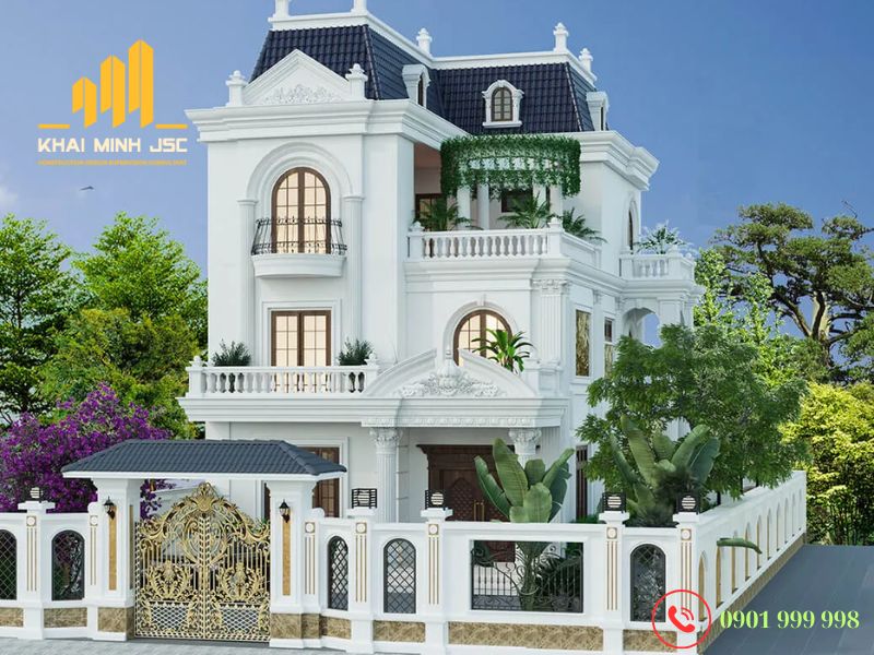  Công trình biệt thự 2 tầng đã hoàn thiện