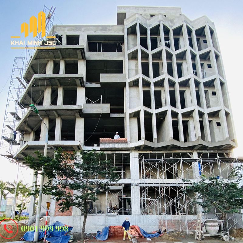  Thi công xây thô công trình