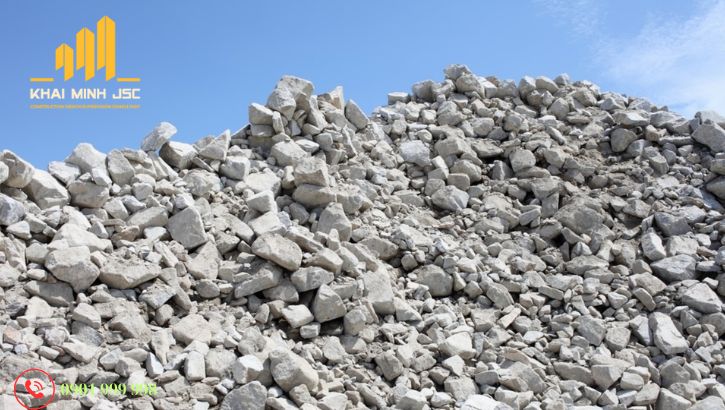  Bê tông tái chế được sử dụng trong nhiều hạng mục khác nhau của công trình