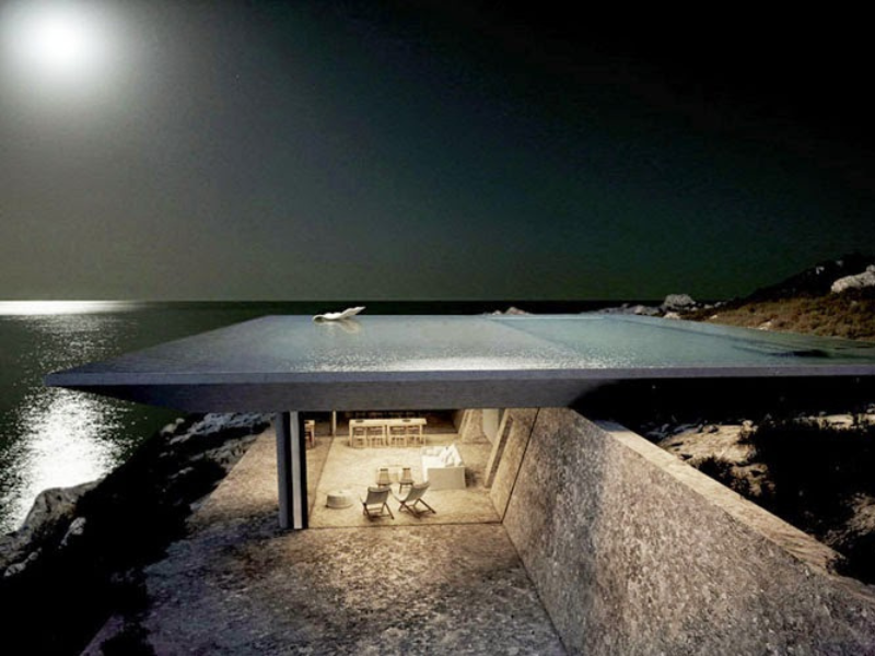  Biệt thự Mirage House như đang tàng hình giữa không gian