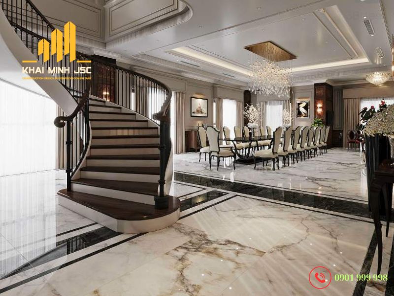  Thi công biệt thự không vách ngăn giúp chủ đầu tư tối ưu chi phí